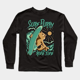 Surf Purry Long Sleeve T-Shirt